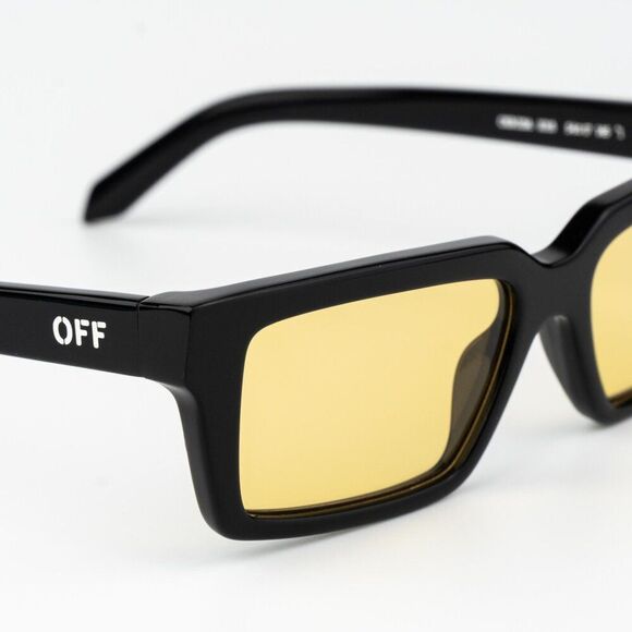 Off-White WARREN Women Sunglasses Black Yellow Square OERI13A WARREN 1018 main image 11